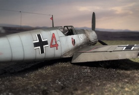 Airfix-Bf-109E-Crash-02