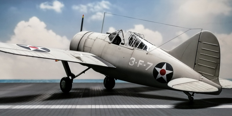 Model kit Tamiya F2A-2